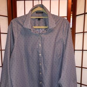 Striped Button Down Long Sleeve Shirt